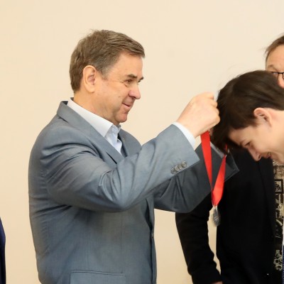 Награждение «Динамо» 2007 серебряными медалями Первенства Москвы